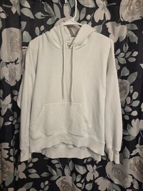 White Aerie Hoodie with Kangaroo Pocket